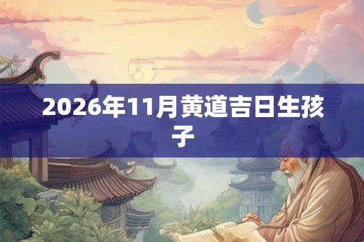 2026年11月黄道吉日生孩子 2026年11月黄道吉日生孩子