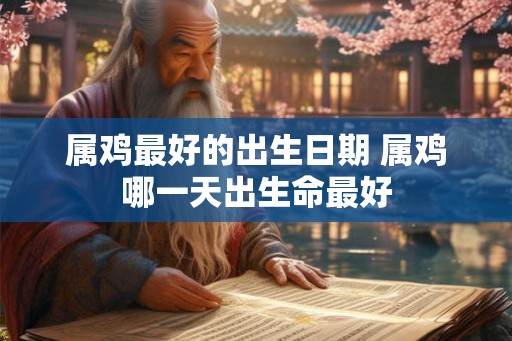 属鸡最好的出生日期 属鸡哪一天出生命最好