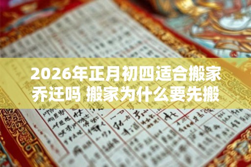 2026年正月初四适合搬家乔迁吗 搬家为什么要先搬枕头 2026年正月初四适合搬家乔迁吗 搬家为什么要先搬枕头