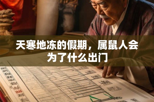天寒地冻的假期，属鼠人会为了什么出门