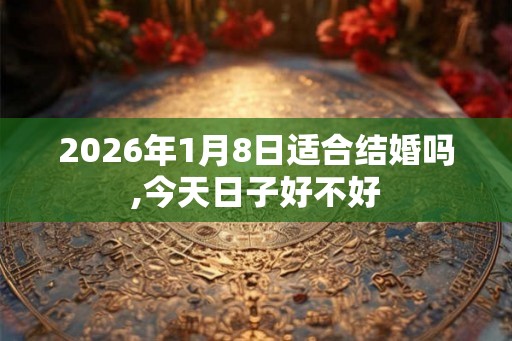 2026年1月8日适合结婚吗,今天日子好不好