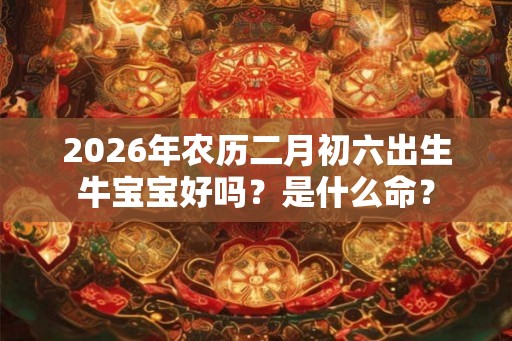 2026年农历二月初六出生牛宝宝好吗？是什么命？