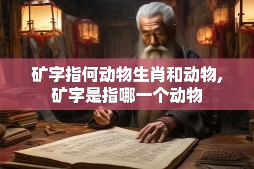 矿字指何动物生肖和动物,矿字是指哪一个动物