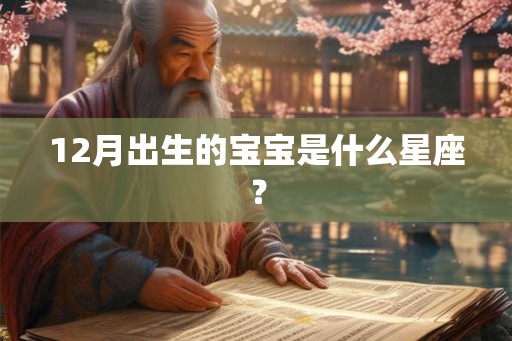 12月出生的宝宝是什么星座？