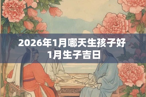 2026年1月哪天生孩子好 1月生子吉日 2026年1月哪天生孩子好 1月生子吉日