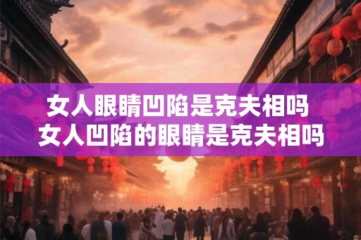 女人眼睛凹陷是克夫相吗 女人凹陷的眼睛是克夫相吗