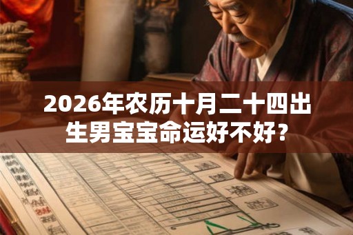 2026年农历十月二十四出生男宝宝命运好不好? 2026年农历十月二十四出生男宝宝命运好不好?