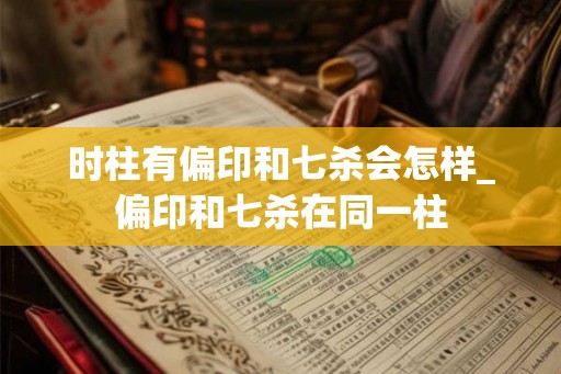 时柱有偏印和七杀会怎样_偏印和七杀在同一柱 时柱有偏印和七杀会怎样_偏印和七杀在同一柱
