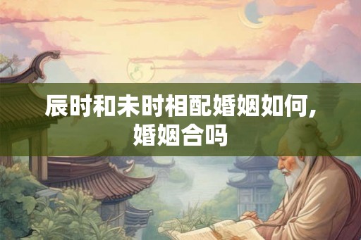 辰时和未时相配婚姻如何,婚姻合吗 辰时和未时相配婚姻如何,婚姻合吗