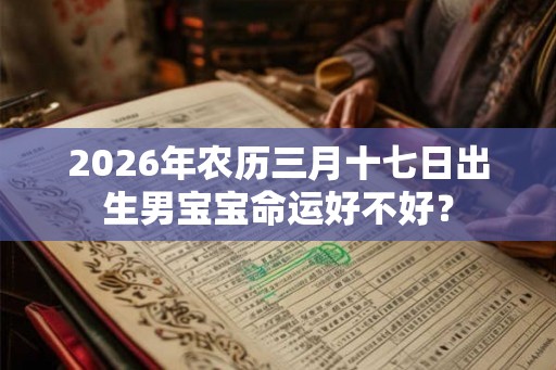 2026年农历三月十七日出生男宝宝命运好不好? 2026年农历三月十七日出生男宝宝命运好不好?