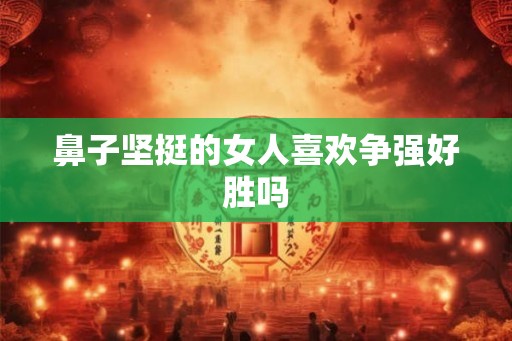 鼻子坚挺的女人喜欢争强好胜吗 鼻子坚挺的女人喜欢争强好胜吗