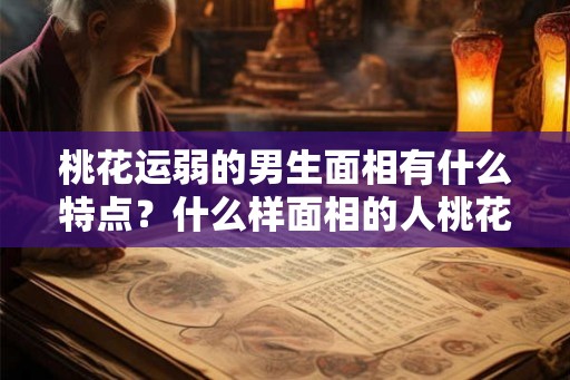 桃花运弱的男生面相有什么特点？什么样面相的人桃花少