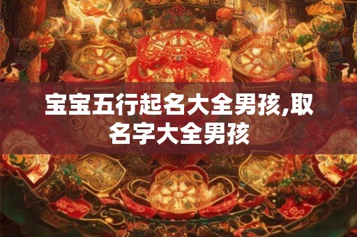 宝宝五行起名大全男孩,取名字大全男孩 宝宝五行起名大全男孩,取名字大全男孩