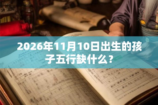2026年11月10日出生的孩子五行缺什么? 2026年11月10日出生的孩子五行缺什么?