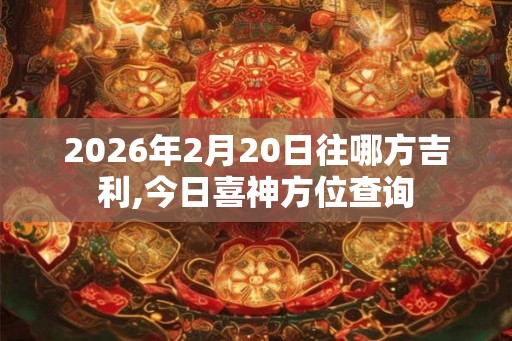 2026年2月20日往哪方吉利,今日喜神方位查询