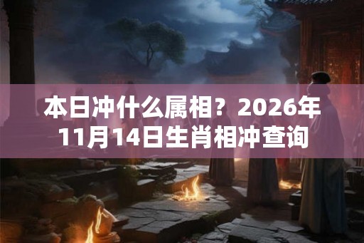 本日冲什么属相？2026年11月14日生肖相冲查询