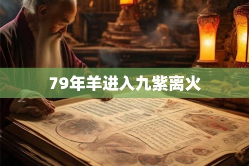 79年羊进入九紫离火