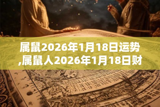 属鼠2026年1月18日运势,属鼠人2026年1月18日财运,生肖鼠2026年1月18日运势 属鼠2026年1月18日运势,属鼠人2026年1月18日财运,生肖鼠2026年1月18日运势
