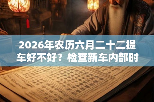 2026年农历六月二十二提车好不好？检查新车内部时要注意什么地方？