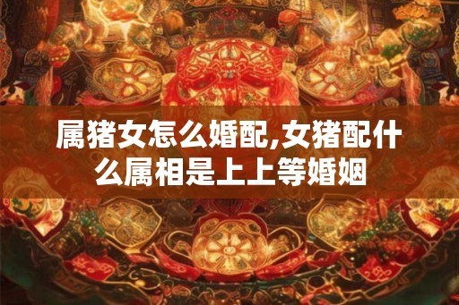 属猪女怎么婚配,女猪配什么属相是上上等婚姻
