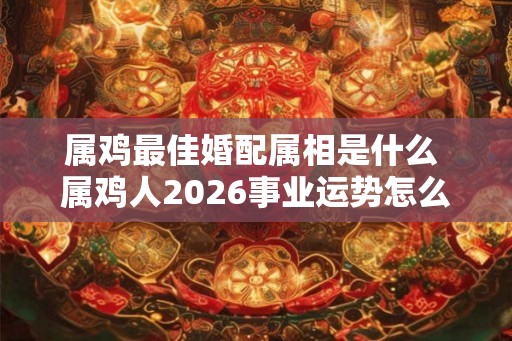 属鸡最佳婚配属相是什么 属鸡人2026事业运势怎么样