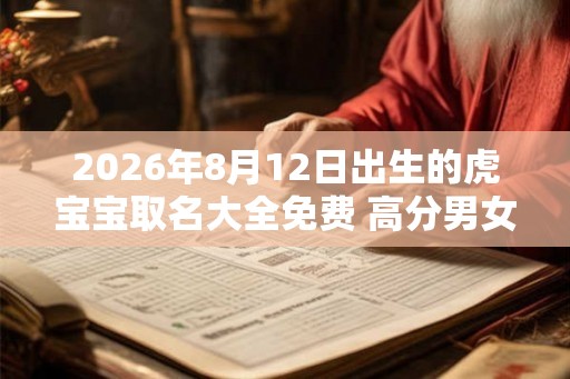 2026年8月12日出生的虎宝宝取名大全免费 高分男女生好名解析 2026年8月12日出生的虎宝宝取名大全免费 高分男女生好名解析