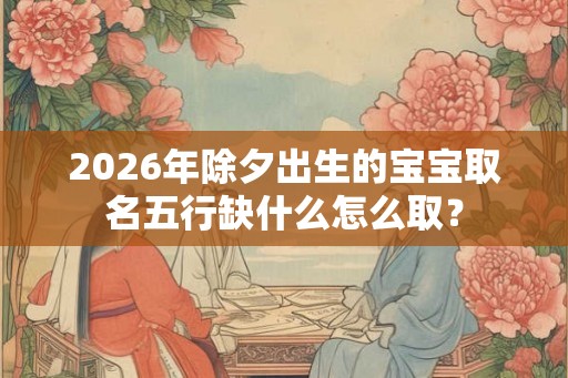 2026年除夕出生的宝宝取名五行缺什么怎么取？