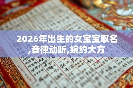 2026年出生的女宝宝取名,音律动听,婉约大方
