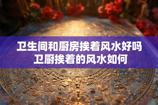 卫生间和厨房挨着风水好吗 卫厨挨着的风水如何