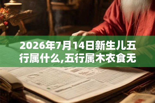 2026年7月14日新生儿五行属什么,五行属木衣食无忧