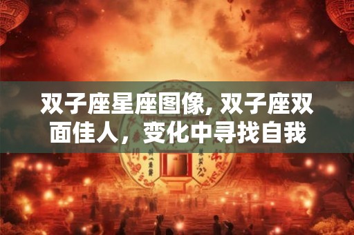 双子座星座图像, 双子座双面佳人，变化中寻找自我