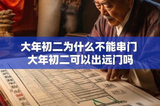 大年初二为什么不能串门 大年初二可以出远门吗