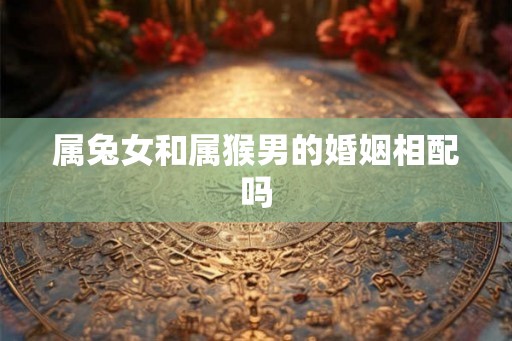 属兔女和属猴男的婚姻相配吗
