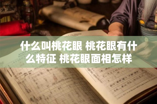 什么叫桃花眼 桃花眼有什么特征 桃花眼面相怎样