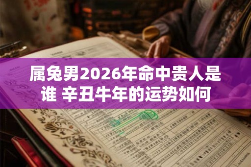 属兔男2026年命中贵人是谁 辛丑牛年的运势如何
