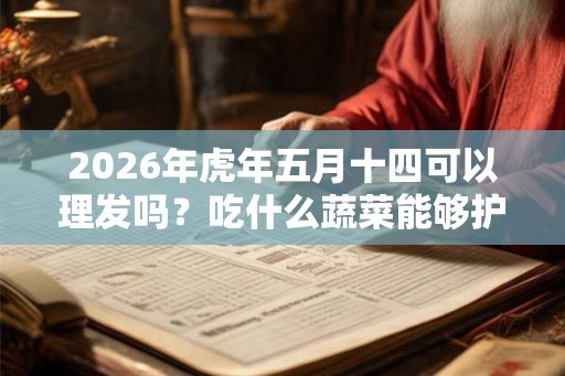 2026年虎年五月十四可以理发吗？吃什么蔬菜能够护发？