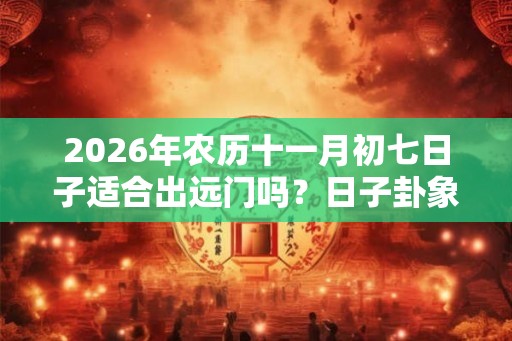 2026年农历十一月初七日子适合出远门吗？日子卦象如何？