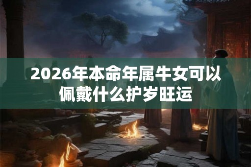 2026年本命年属牛女可以佩戴什么护岁旺运