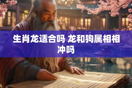 生肖龙适合吗 龙和狗属相相冲吗