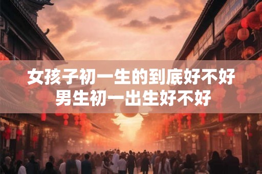 女孩子初一生的到底好不好 男生初一出生好不好