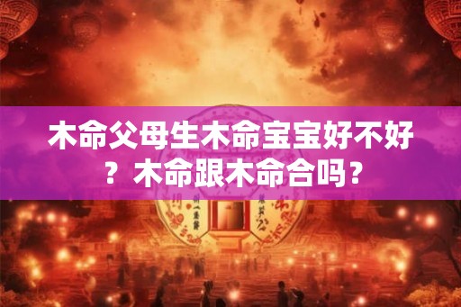木命父母生木命宝宝好不好?木命跟木命合吗? 木命父母生木命宝宝好不好?木命跟木命合吗?