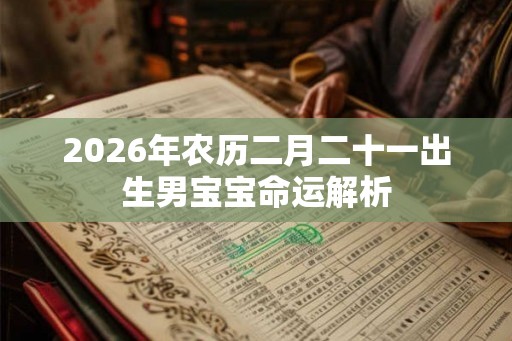 2026年农历二月二十一出生男宝宝命运解析 2026年农历二月二十一出生男宝宝命运解析