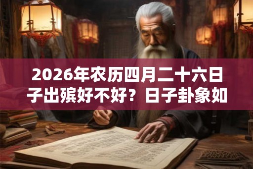 2026年农历四月二十六日子出殡好不好?日子卦象如何? 2026年农历四月二十六日子出殡好不好?日子卦象如何?