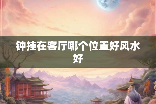 钟挂在客厅哪个位置好风水好