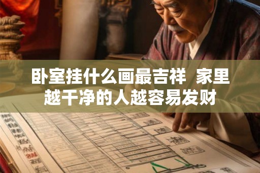 卧室挂什么画最吉祥 家里越干净的人越容易发财 卧室挂什么画最吉祥 家里越干净的人越容易发财