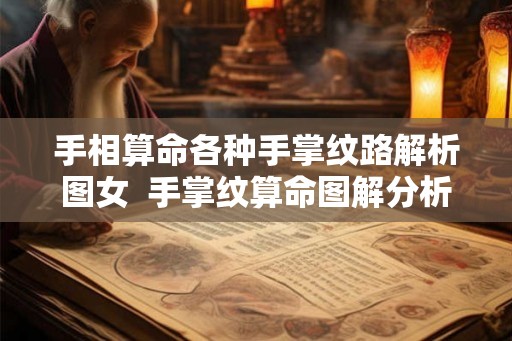 手相算命各种手掌纹路解析图女  手掌纹算命图解分析