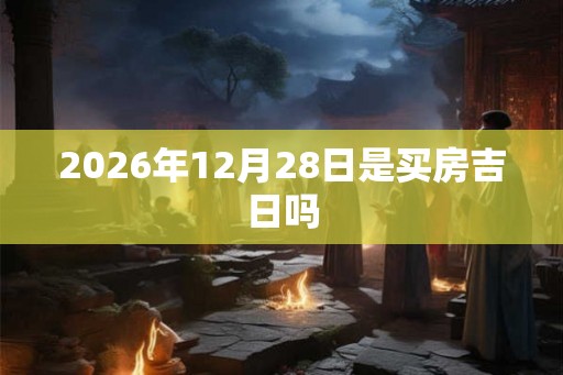 2026年12月28日是买房吉日吗