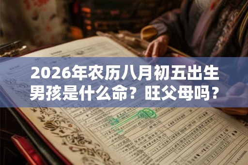 2026年农历八月初五出生男孩是什么命?旺父母吗? 2026年农历八月初五出生男孩是什么命?旺父母吗?