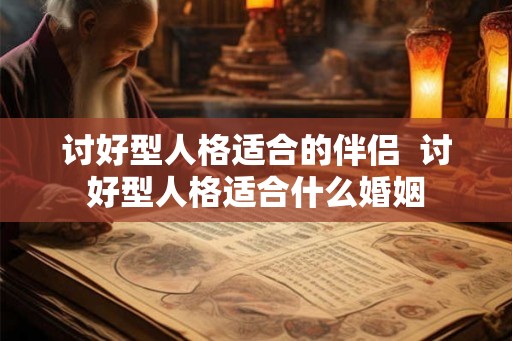 讨好型人格适合的伴侣  讨好型人格适合什么婚姻