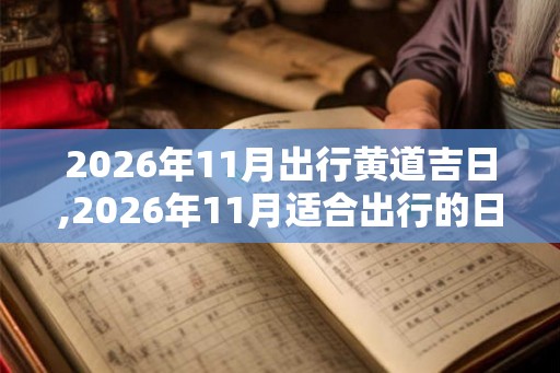 2026年11月出行黄道吉日,2026年11月适合出行的日子
